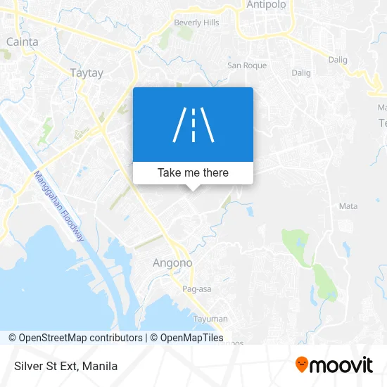 Silver St Ext map