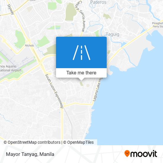 Mayor Tanyag map