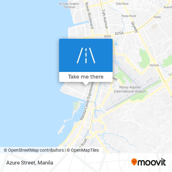 Azure Street map