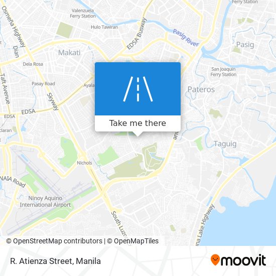 R. Atienza Street map