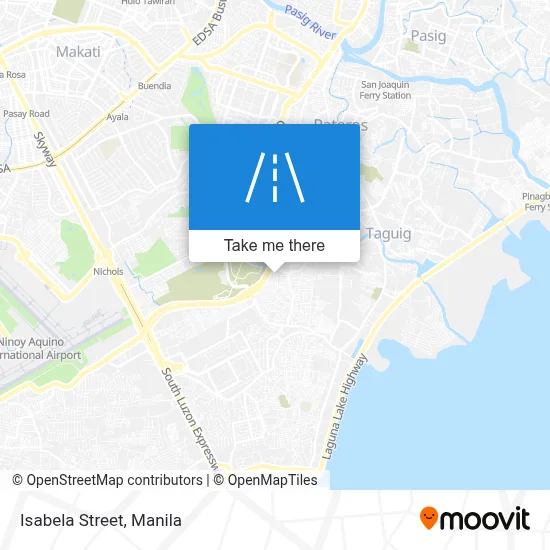 Isabela Street map