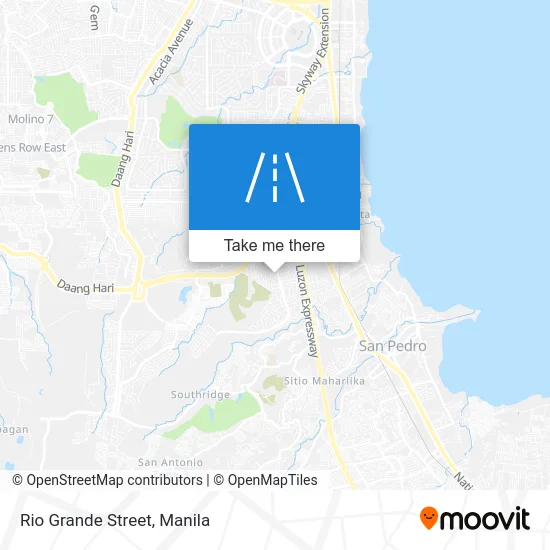 Rio Grande Street map