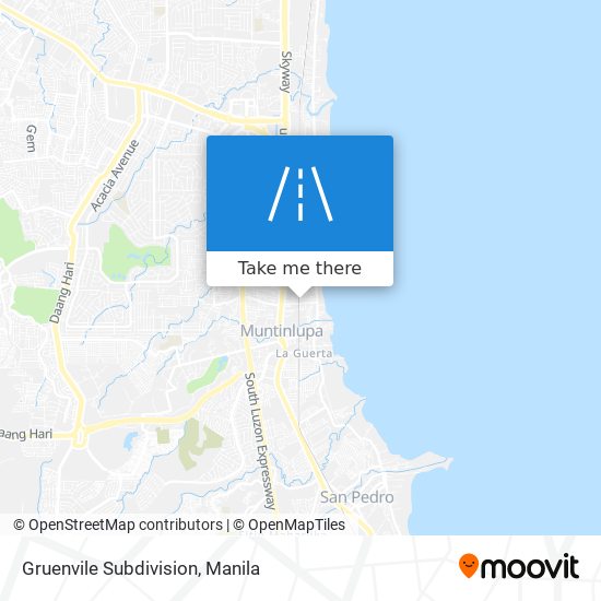 Gruenvile Subdivision map