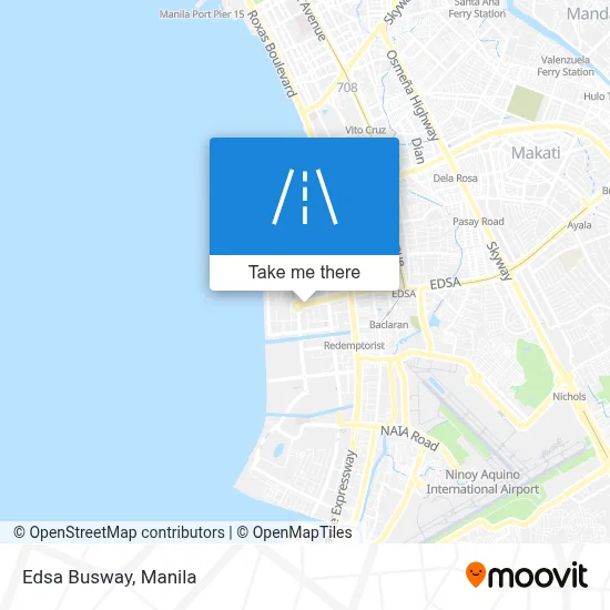 Edsa Busway map