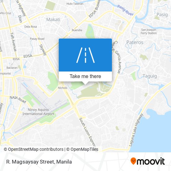 R. Magsaysay Street map