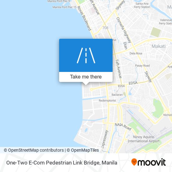 One-Two E-Com Pedestrian Link Bridge map