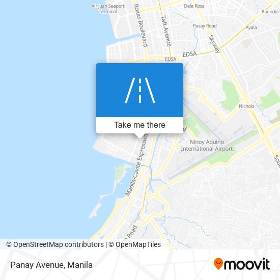 Panay Avenue map