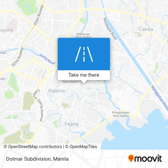 Dolmar Subdivision map