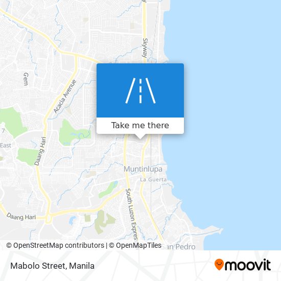 Mabolo Street map