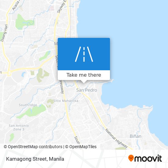 Kamagong Street map