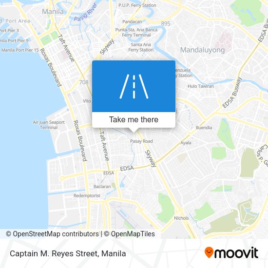Captain M. Reyes Street map