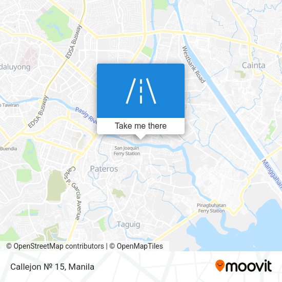 Callejon № 15 map