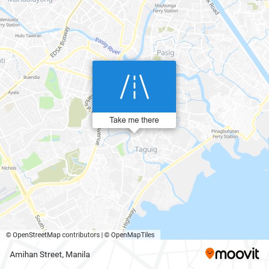 Amihan Street map