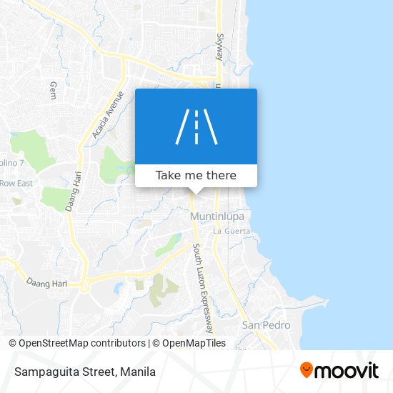 Sampaguita Street map