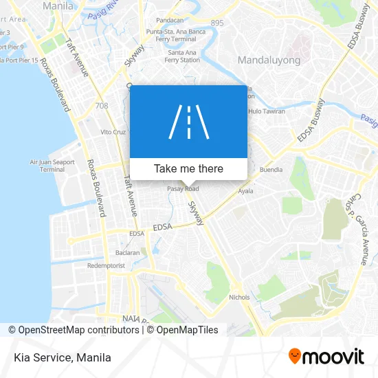 Kia Service map