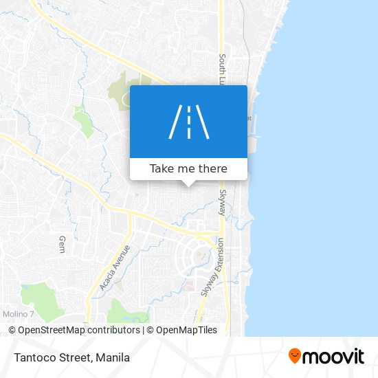 Tantoco Street map