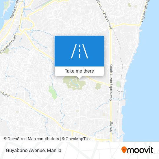 Guyabano Avenue map