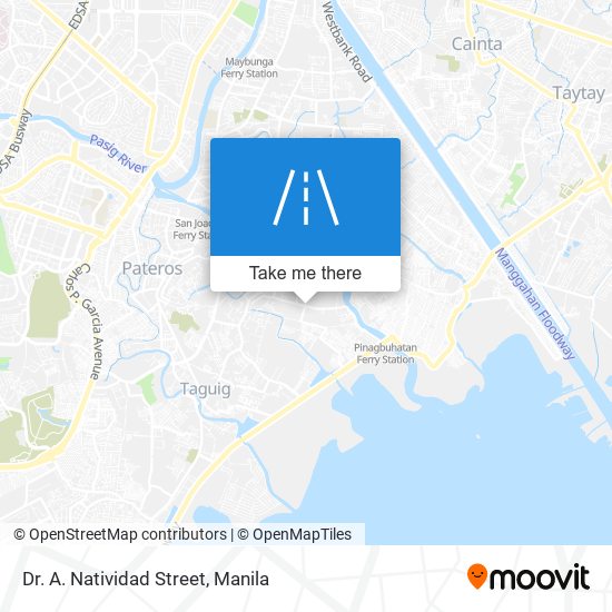 Dr. A. Natividad Street map