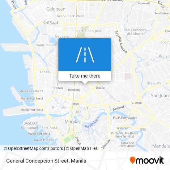 General Concepcion Street map