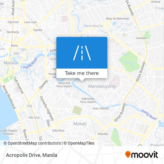 Acropolis Drive map