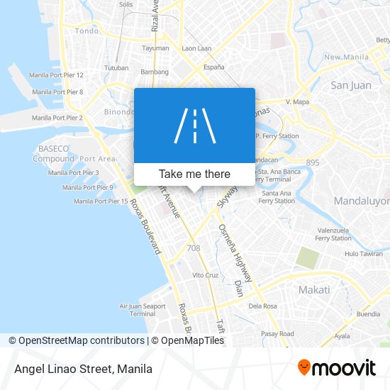 Angel Linao Street map