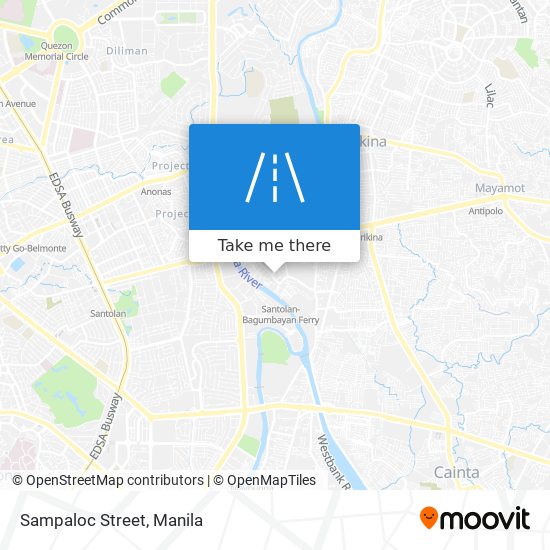 Sampaloc Street map