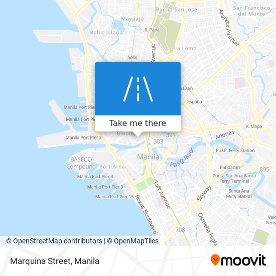 Marquina Street map