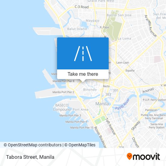 Tabora Street map