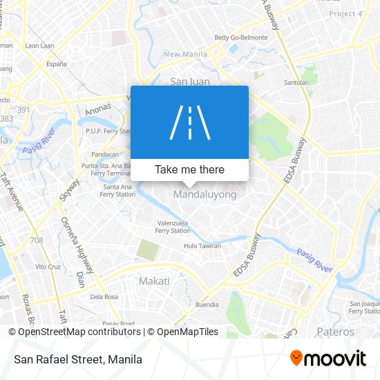 San Rafael Street map