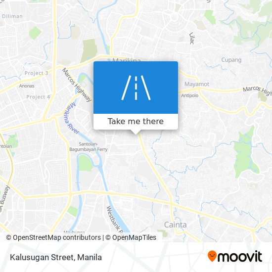 Kalusugan Street map