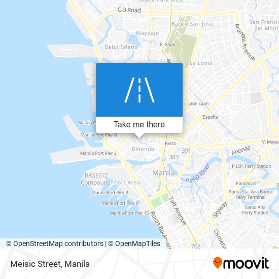 Meisic Street map