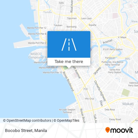 Bocobo Street map