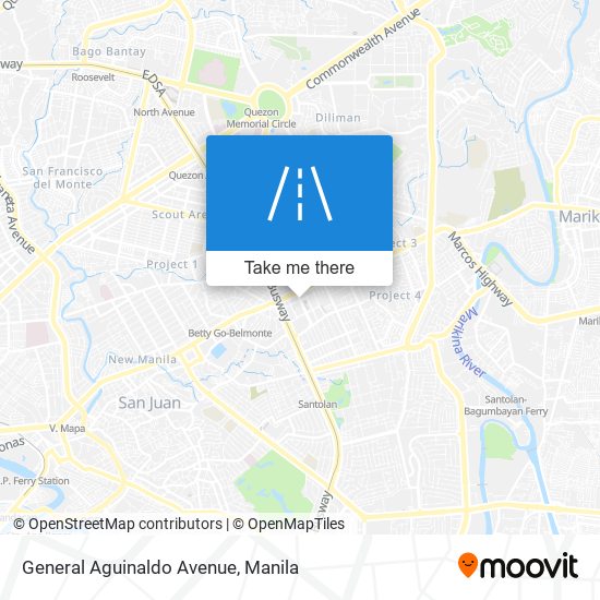 General Aguinaldo Avenue map