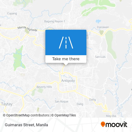 Guimaras Street map