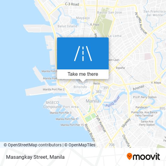 Masangkay Street map