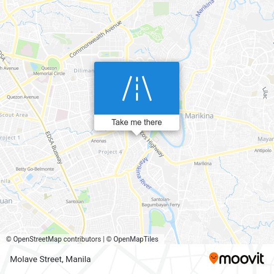 Molave Street map