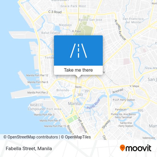 Fabella Street map