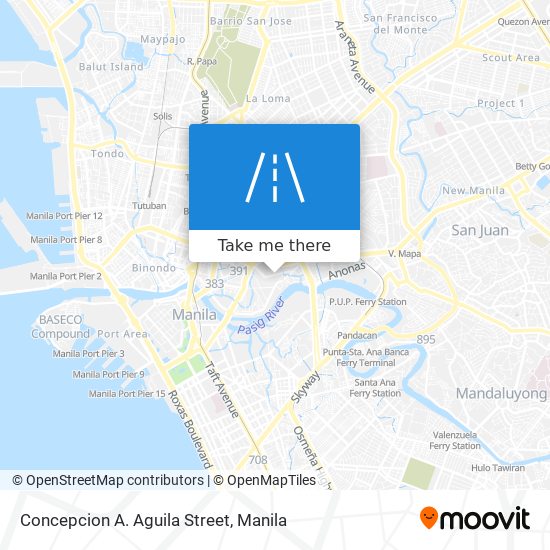 Concepcion A. Aguila Street map