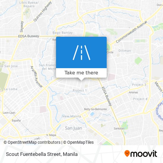 Scout Fuentebella Street map