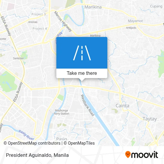 President Aguinaldo map