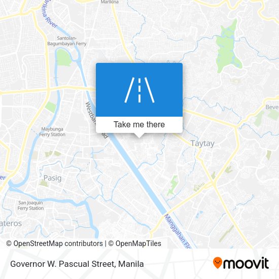 Governor W. Pascual Street map