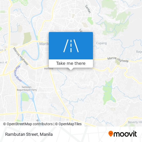Rambutan Street map