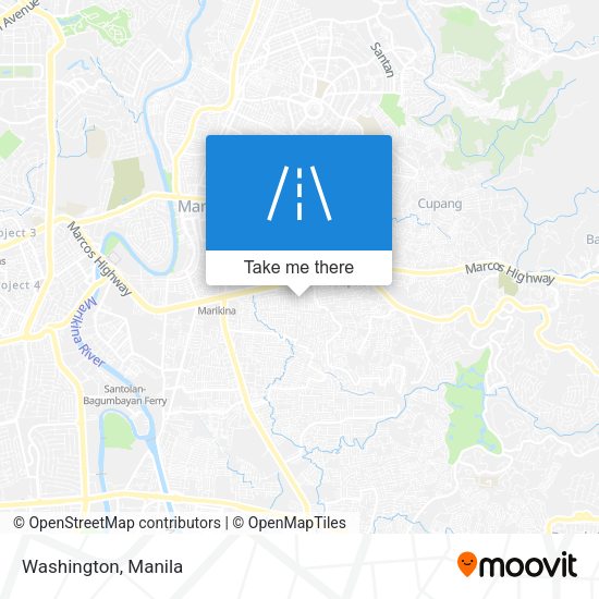 Washington map