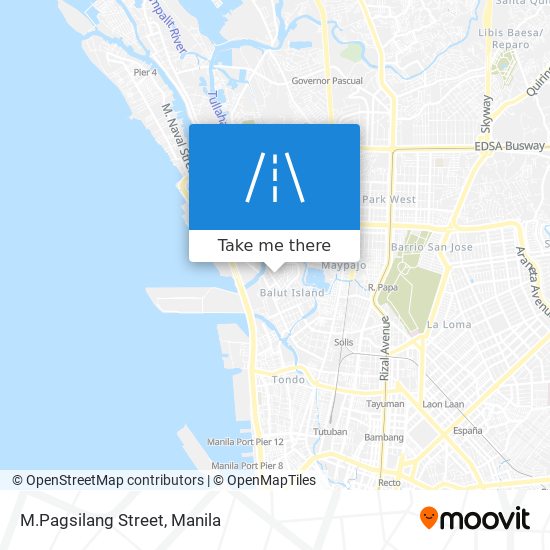 M.Pagsilang Street map