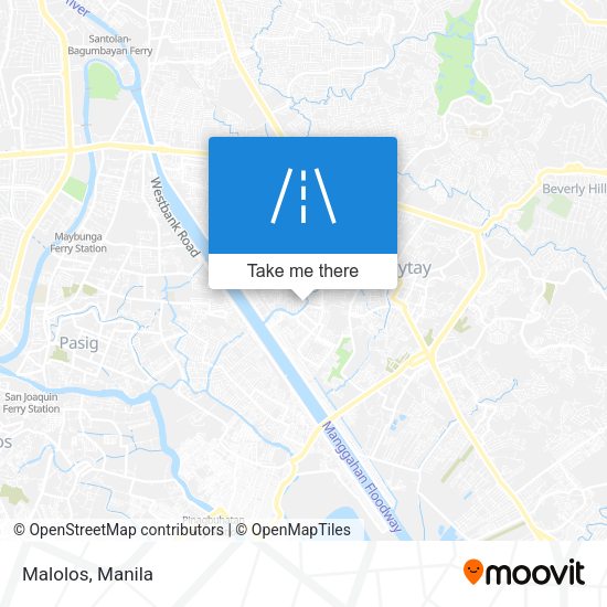 Malolos map