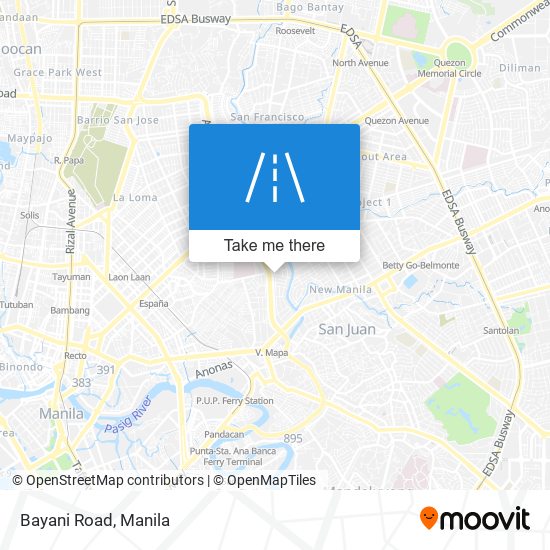 Bayani Road map