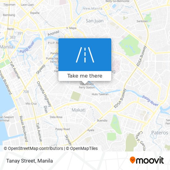 Tanay Street map
