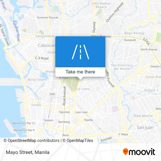 Mayo Street map