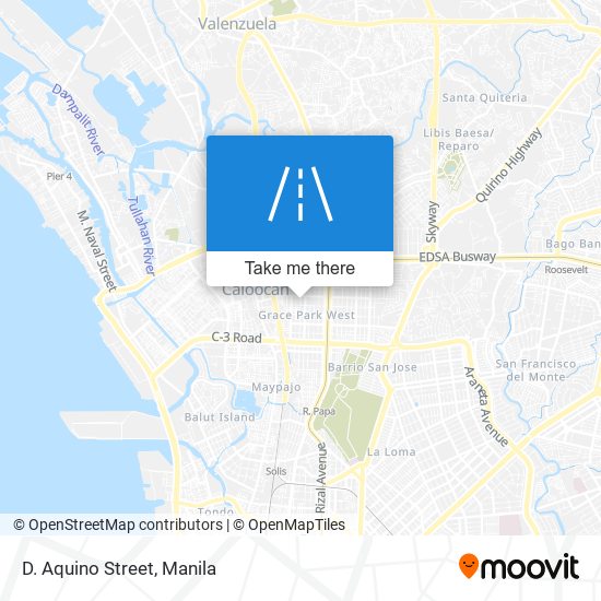 D. Aquino Street map