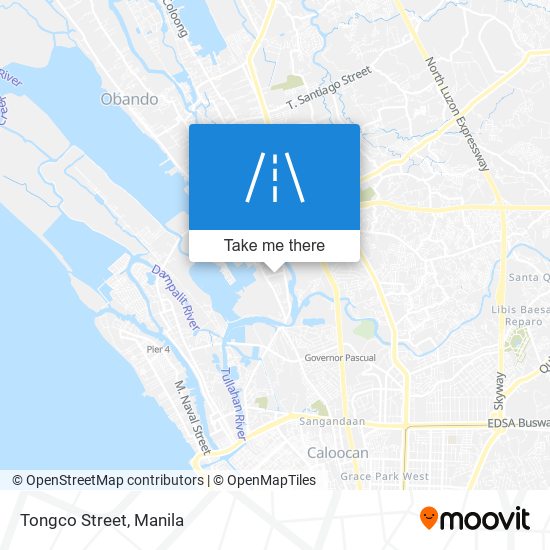 Tongco Street map